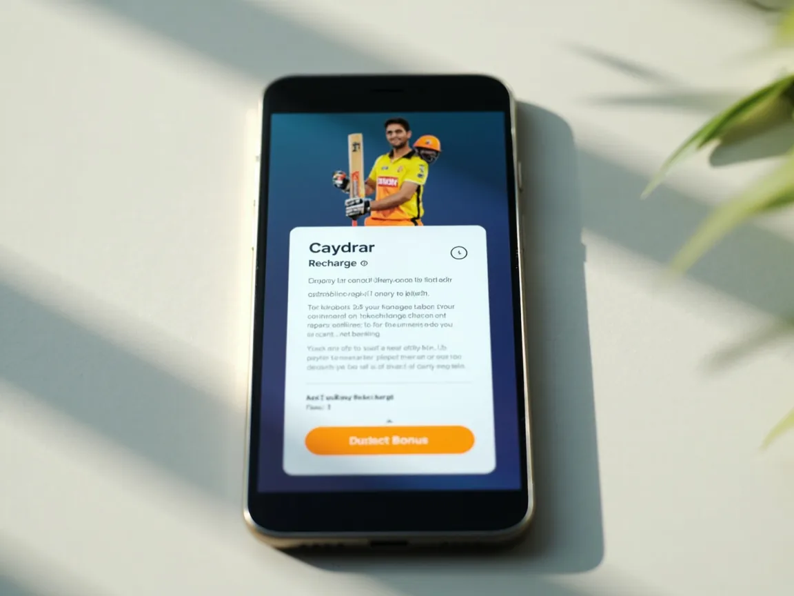 CricPick 2026 fantasy-cricket first-deposit payment-rail screen showing UPI, card and netbanking options with a welcome bonus banner