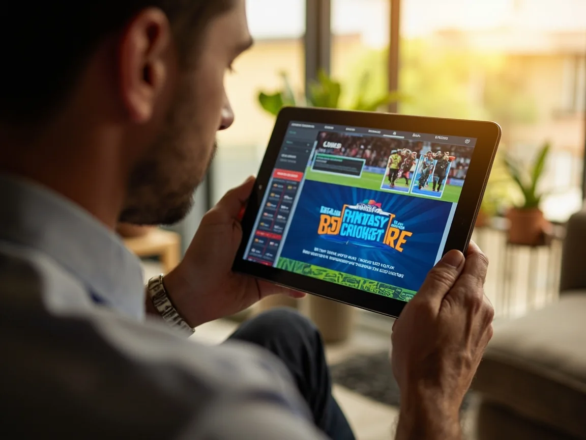 CricPick 2026 fantasy-app bonus-code verification steps showing code entry, KYC verification and bonus-credit confirmation flow